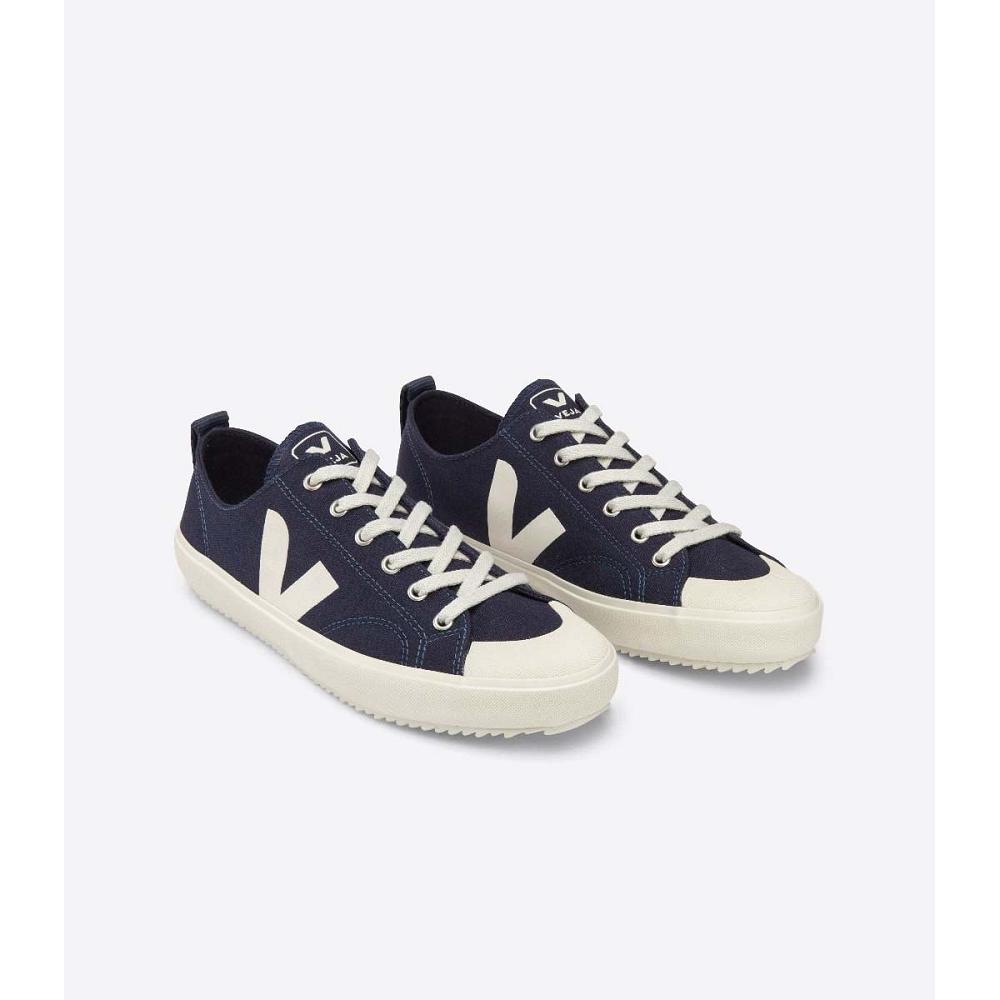 Women's Veja NOVA CANVAS Shoes Blue | SG 476TCE